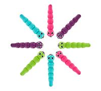 Nene Toys 8 Vermi Magnetici Colorati di Ricambio Estensione del Gioco dai la