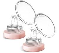 Nenesupply 2 flange da 15 mm compatibili con Spectra S1 S2 Synergy Gold Breastpump Ricambio per Spectra Pompa Parti e Spectra Flangia 15mm Sostituire Spectra S1 S2 Parti