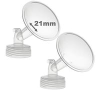 Nenesupply 2 flange da 21 mm compatibili con pompa Spectra S2 Spectra S1 Spectra 9 Plus. Parti di ricambio per parti della pompa Spectra Sostituire la flangia Spectra Realizzato da Nenesupply Non