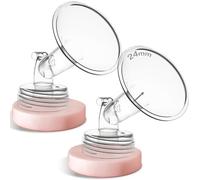 Nenesupply 24 mm 2 flange compatibili con Spectra S2 Spectra S1 9 Plus Tiralatte Sostituzione per parti della pompa Spectra e Flangia Spectra Compatibile con parti Spectra S2 e Spectra 24mm