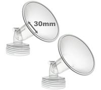 Nenesupply - 30mm 2 pc Flanges Compatible with Spectra S2 Spectra S1 9 Plus Breastpumps Replacement to Spectra Pump Parts and Spectra Flange. Compatible with Spectra S2 Parts and Spectra Accessories