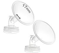 Nenesupply Flange da 17 mm 2 pz compatibili con Spectra S1 Spectra S2 Synergy Gold Tiralatte Sostituzione per Spectra Pompa Parti e Spectra Flangia Sostituire Spectra S2 Parti e Spectra Accessori