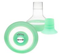 Nenesupply Flange da 24 mm e inserti da 19 mm compatibili con tiralatte Lansinoh Sostituzione per Lansinoh Flange e scudi da 19 mm Funziona con Signature Pro Smartpump e pompe manuali