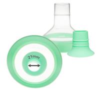 Nenesupply Flange da 24 mm e inserti da 21 mm compatibili con tiralatte Lansinoh Sostituzione per flangia Lansinoh da 21 mm e scudi per il seno. Funziona con Signature Pro Smartpump e pompe manuali