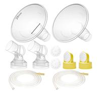 Nenesupply GentleFit - Pompa da 28 mm, compatibile con pompa Medela in Style Tiralatte Non Originale Medela Pompa Parti Sostituire Medela Personalfit Connettore e Medela Breastshield Valve Membrana