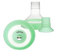 Nenesupply Inserti da 15 mm e flange flessibili da 24 mm compatibili con tiralatte Lansinoh di ricambio per flange Lansinoh da 15 mm e scudi per il seno. Funziona con Signature Pro Smartpump e pompe