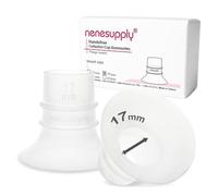 Nenesupply Inserti flangiati da 17 mm per tazze da collezione indossabili a mani libere. Funziona con parameni/flange da 24 mm. Ridurre le dimensioni della flangia a 17 mm. Compatibile con flange