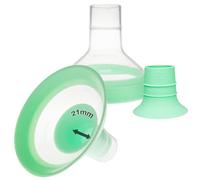 Nenesupply Inserti flangiati da 21 mm e flange da 24 mm compatibili con parti di ricambio per tiralatte Medela Flangia da 21 mm per pompe Medela Work w Pump in Style Parts Symphony Swing Maxi Harmony