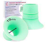 Nenesupply Inserti flangiati di seconda generazione da 19 mm compatibili con flangia da 24 mm di Elvie OG Elvie Stride Spectra Momcozy Willow Ridurre da 24 mm a 19 mm Sostituire inserti Elvie non