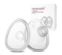 Nenesupply Parameno con flange in silicone da 24 mm per tazze da collezione indossabili a mani libere. Funziona solo con tazze da collezione indossabili Nenesupply. Realizzato in silicone per uso