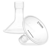 Nenesupply Parameno con flangia da 21 mm compatibile con parti della pompa Lansinoh e tiralatte. Sostituzione della flangia Lansinoh 21 mm. Lavora con il manuale SignaturePro SmartPump