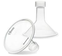 Nenesupply - Paraspetto da 19 mm, compatibile con pompe Medela, non originale, ricambio Medela, compatibile con la nuova pompa Medela in stile MaxFlow Symphony Swing Harmony
