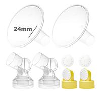 Nenesupply - Pompa da 24 mm, compatibile con tiralatte Medela, non originale Medela, ricambio per pompa Medela, utilizzabile su pompa Medela in stile Symphony Swing compatibile con Medela Personalfit Medela Breastshield