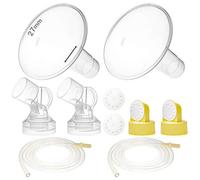 Nenesupply - Pompa GentleFit, 27 mm, compatibile con pompa Medela in stile tiralatte non originale, ricambio per pompa Medela Personalfit Connector e Medela Breastshield Valve Membrane Tubing