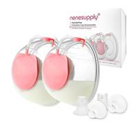 Nenesupply Raccolta di latte materno indossabile a mani libere Cara Cups Caracups Compatibile con Spectra S1 S2 9 Plus Tiralatte 24mm Flange in silicone Sostituzione per parti della pompa Spectra 19