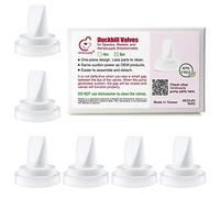 Nenesupply - Valvole a forma di Duckbill, 6 pezzi, compatibili con Spectra S1, Spectra S2 e Medela, in stile non originale, per sostituire valvole Spectra Duckbill e valvola Medela