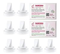 Nenesupply - Valvole a forma di Duckbill, 8 pezzi, compatibili con Spectra S1, Spectra S2 e Medela, in stile non originale, per sostituire valvole Spectra Duckbill e valvole Medela