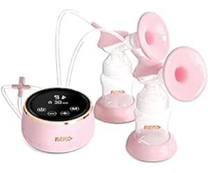 Neno BELLA TWIN Tiralatte Doppio, Tiralatte con 2 Modalità e 9 Livelli, Doppio Tiralatte Elettronico, Automatico, Touch Screen, Doppia Tettarella, Ricaricabile, Wireless, Elettrico