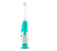 NENO SPAZZOLINO ELETTRICO PER BAMBINI NEONATI BIMBI PILE IMPERMEABILE 4 TESTINE-