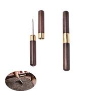 NentMent Confezione da 2 coltelli da tè con manico in legno per rompere il tè Pu-erh Mattoni maturi invecchiati neri scuri Puerh Torte da tè tè compressi