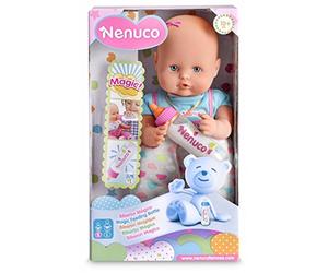 Nenuco 700012691, 1 Bambola con biberon con Succo di Frutta Magico