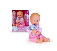 Nenuco abbracciami, bambola da 42 cm con corpo morbido e un simpatico cucciolo morbido, per bambine/i da 1 anno