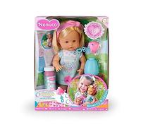 Nenuco - Bolle, bambola corpo rigido, 35 cm con capelli biondi, soffia e fa bolle di sapone, per bambine e bambini dai 2 anni, Famosa (NFN30000)