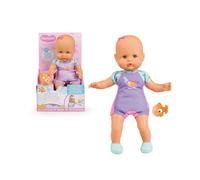 Nenuco Bambola Mio Primo Bagnetto NFN88000 - morbida, corpo sommergibile, costume rosa da 12 mesi