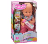 Nenuco - Pink Magic, biberon per bambini e bambine di 1 anno, rosa (Famosa 700012691)