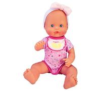 Nenuco Ruttino - Bambola elettronica, fa il ruttino dopo il biberon, con diversi accessori, luce magica e con suoni di un vero bimbo, Famosa, 700016670