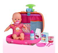 Nenuco - Sempre con me, trolley con ruote e manici da portare ovunque come uno zaino, bambola e accssori inclusii, per bambine/i dai 2 anni, FAMOSO 700013791