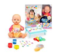 Famosa Nenuco Smart School, Bambola 35 cm con Tavolino
