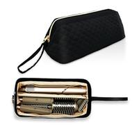 NENYX Custodia da viaggio impermeabile monostrato per asciugacapelli/Shark Flexstyle/Dyson Airwrap e accessori styler, nero (solo borsa)