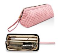 NENYX Custodia da viaggio impermeabile monostrato per asciugacapelli/Shark Flexstyle/Dyson Airwrap e accessori styler, rosa (solo borsa)