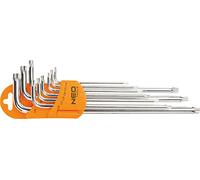 Neo 09-526, Set di Torx chiavi a L, 9 pz.