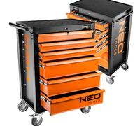 Neo 84 - 221 6 cassetti mobile per attrezzi, colore: arancione nero