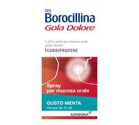 Neo Borocillina gola dolore 0, 25 % 15 ml spray orale gusto menta