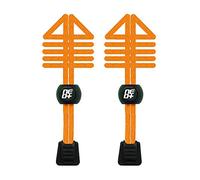 NEO+ Confezione di lacci elastici Lock per corsa e triathlon UK arancione fluo