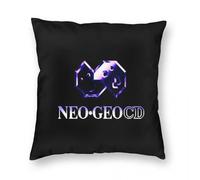 Neo Geo Logo Neogeo Arcade Game 10 Federa quadrata per cuscino per casa, camera da letto, auto