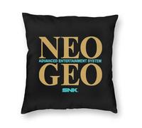 Neo Geo Logo Neogeo Arcade quadrato federa cuscino cuscino per casa camera da letto auto