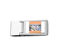 Neo Impressionism Optics Chromatics Slim Money Clip Acciaio Holder Pocket Wallet