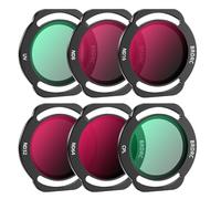 Neo Lens Filter per DJI Drone - Set di 6 Pezzi: UV Protector, ND Light Reduction, CPL Polarizer, Lens Guard HD in Vetro Ottico, Impermeabile, Rivestimento Doppio Lato