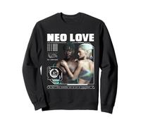 Neo Love Cyber Coppia Futura Intimità Arte Felpa