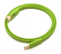 NEO OYAIDE D + USB hi speed 2.0 class b cavo piatto da 1 metro (green) NUOVO