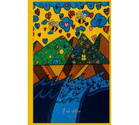 Neo Pop Art Hardcover Notebook: 6x9 Lined Journal with 100 Pages for Daily Writing and Notes