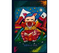 Neo Pop Art Hardcover Notebook: 6x9 Lined Journal with 100 Pages for Daily Writing and Notes