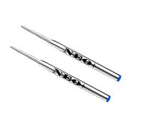 NEO+ Ricariche Penna a Sfera Compatibile con Montblanc Ballpoint Inchiostro Blu Punta Media 1 mm Lunghezza 9,8 cm Scrittura Fluida Confezione da 2