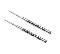 NEO+ Ricariche Penna Gel Nero 0,5 mm Punta Fine Scrittura Fluida Lunghezza 9,8 cm Confezione da 2 Compatibile con Montblanc Ballpoint