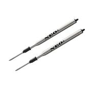NEO+ Ricariche per penna a sfera compatibili con Lamy M16, inchiostro blu, confezione da 2, per Safari, AL-Star, Studio, Scala, 2000 e altri, cartuccia di ricambio per scrittura liscia