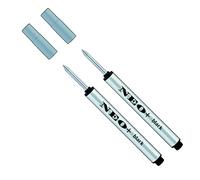 NEO+ Set di 2 ricariche per penna a sfera, inchiostro nero